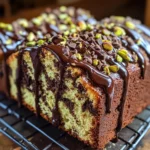 Devilish Triple Chocolate Pistachio Bread: Only 1 Bowl