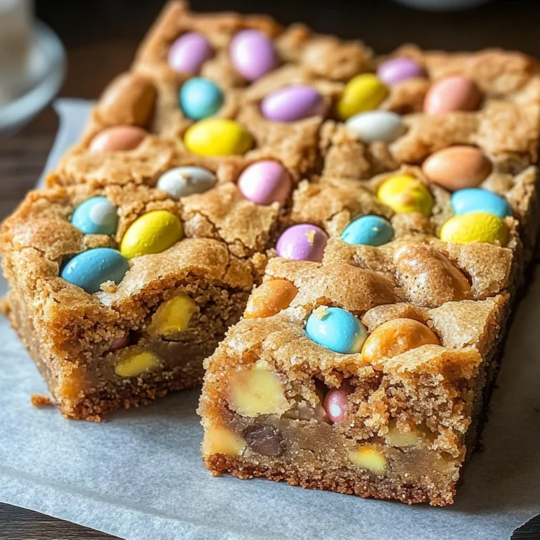 Easter Cadbury Mini Egg Blondies