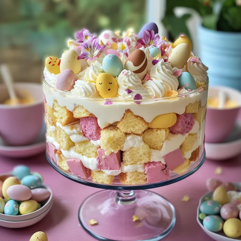 Easter Trifle Dessert