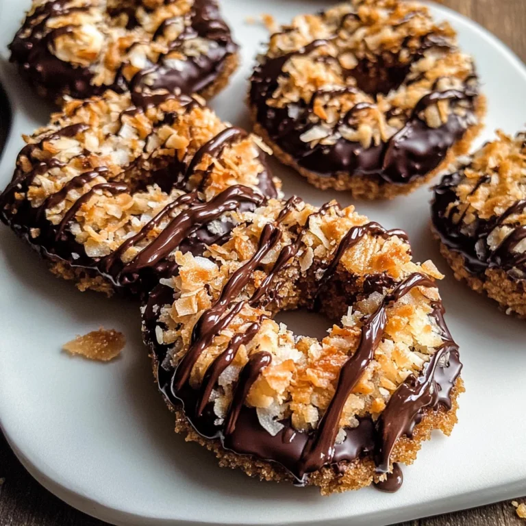 Healthy-ish Homemade Samoas Cookies