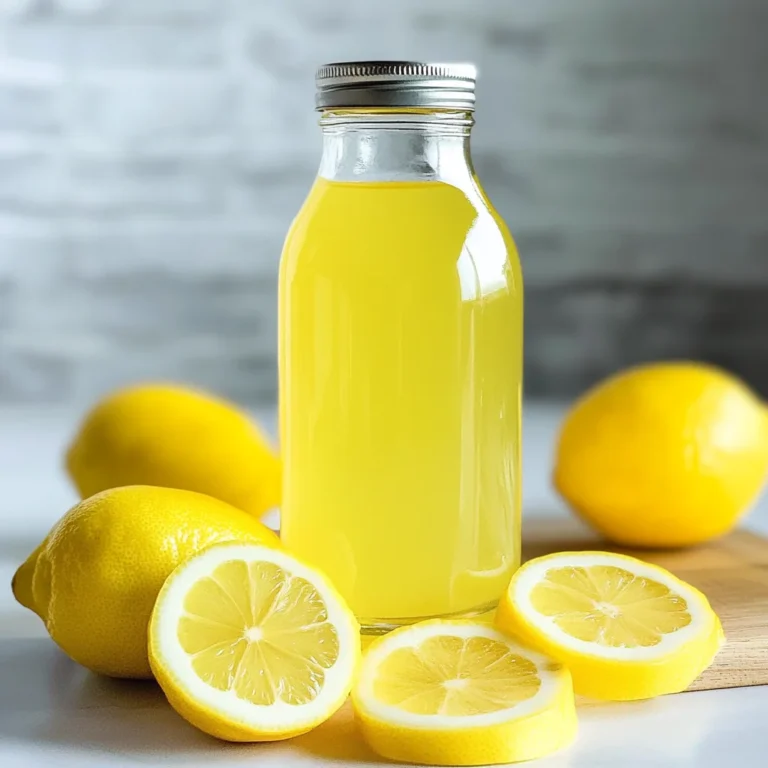 How to Make Homemade Limoncello Recipe