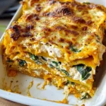 Italian Butternut Squash and Spinach Lasagna