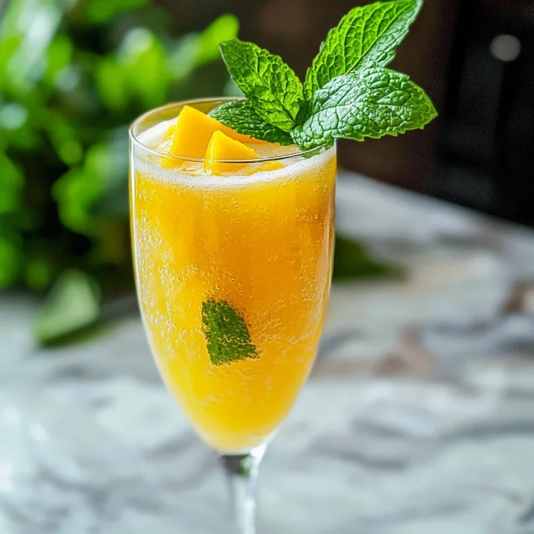 Mango Limoncello Prosecco