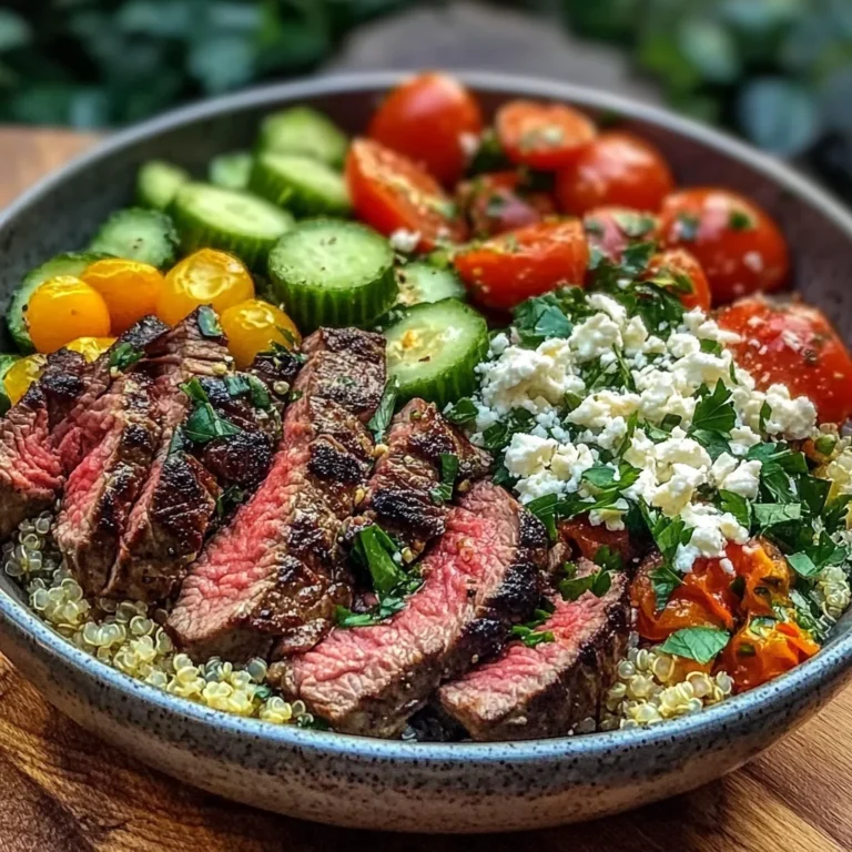 Mediterranean Steak Bowl