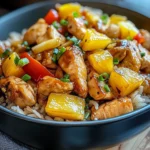 Pineapple Chicken and Rice: Easy Tropical Delight Recipe