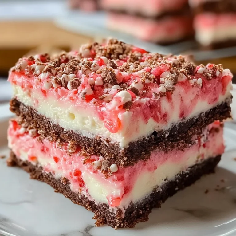 Strawberry Crunch Brownie Bars