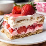 Strawberry Eclair Cake
