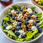 Tasty Easter Spring Salad with Goat Cheese