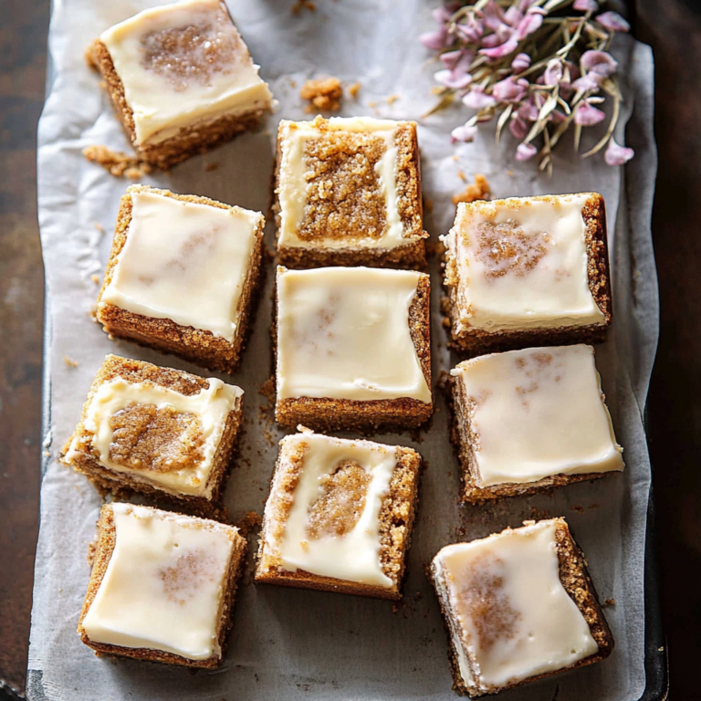 Carrot Cake Cheesecake Bars