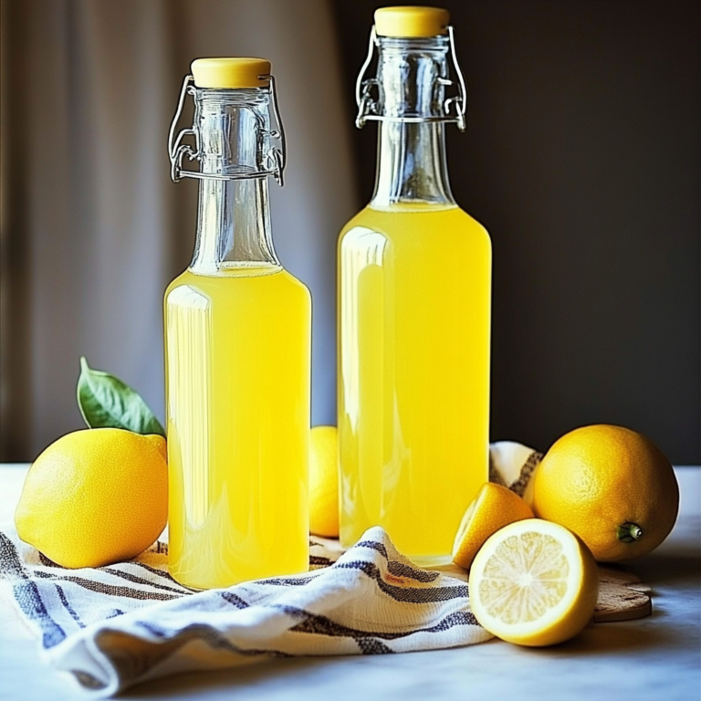 Homemade Limoncello: Authentic Italian Lemon Liqueur Recipe