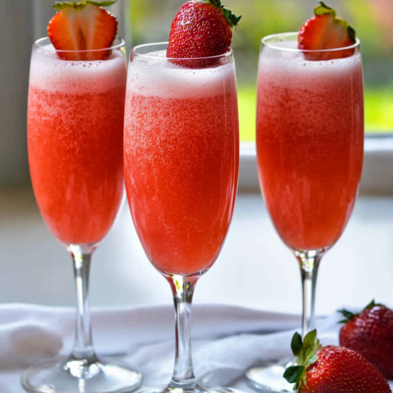 Strawberry Mimosas Recipe